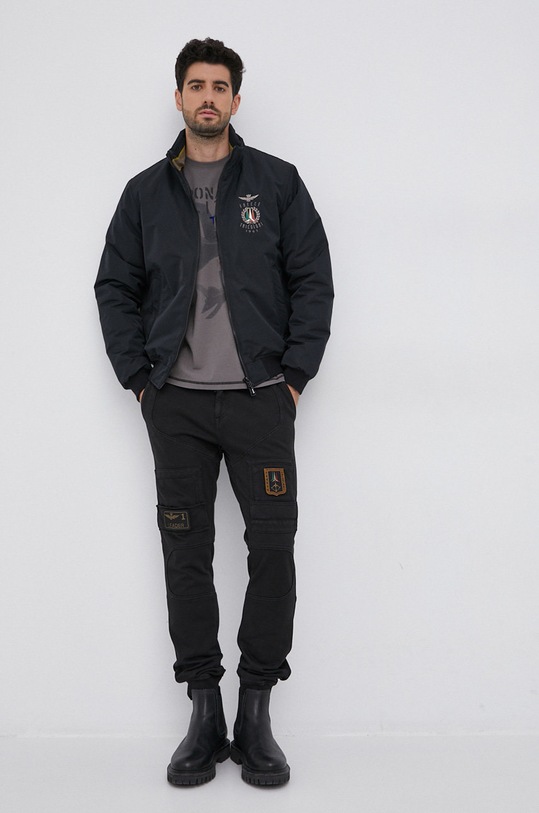 Aeronautica Militare T-shirt 212TS1912J469 szary AW21