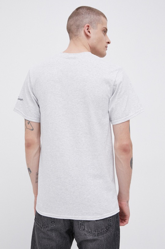 Abbigliamento HUF t-shirt in cotone X Steven Harrington ts01688 grigio