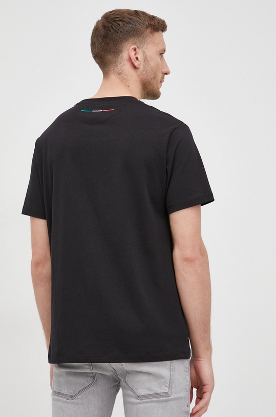 Odzież Lamborghini T-shirt bawełniany 71XBH024 pomarańczowy