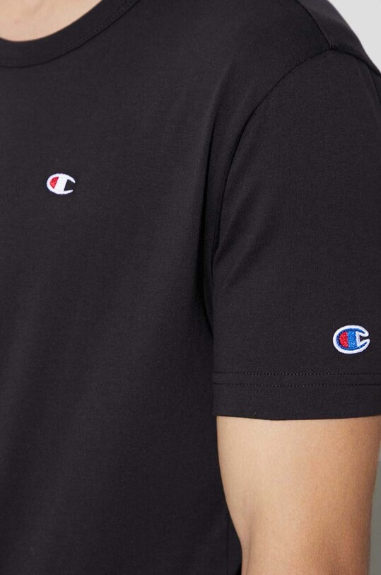 Champion cotton t-shirt 216545 black
