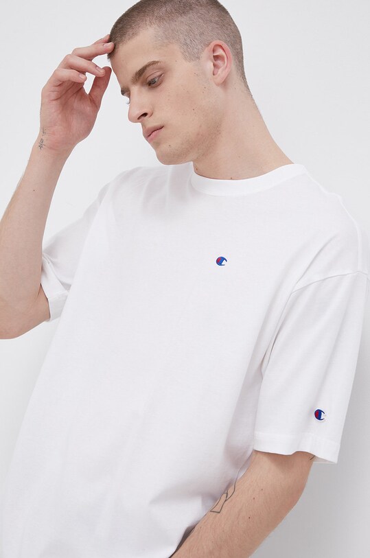 Champion tricou din bumbac 216548 alb 216548