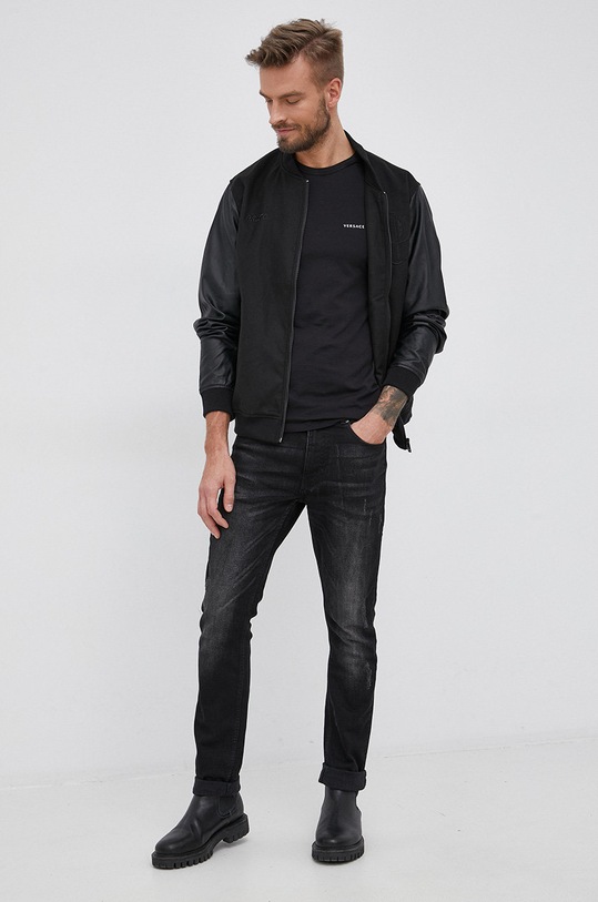 Футболка Versace (2-pack) AU04023 чёрный AA00