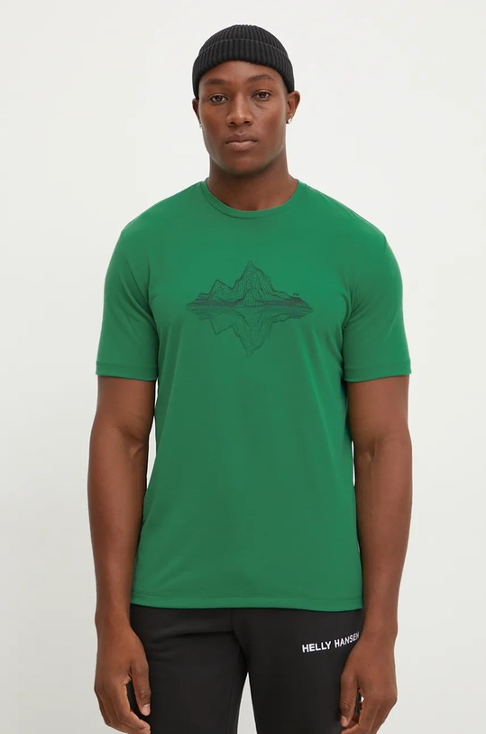 Helly Hansen tricou verde 63082