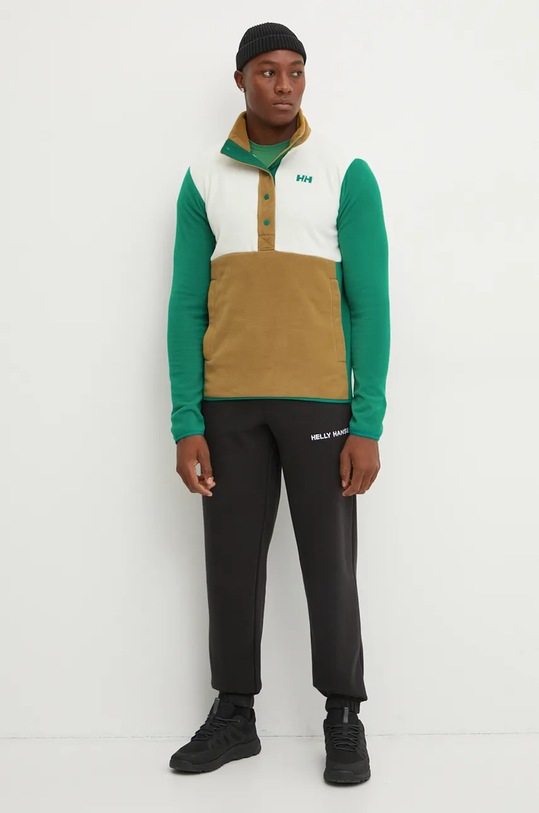 Helly Hansen tricou 63082 verde AW25