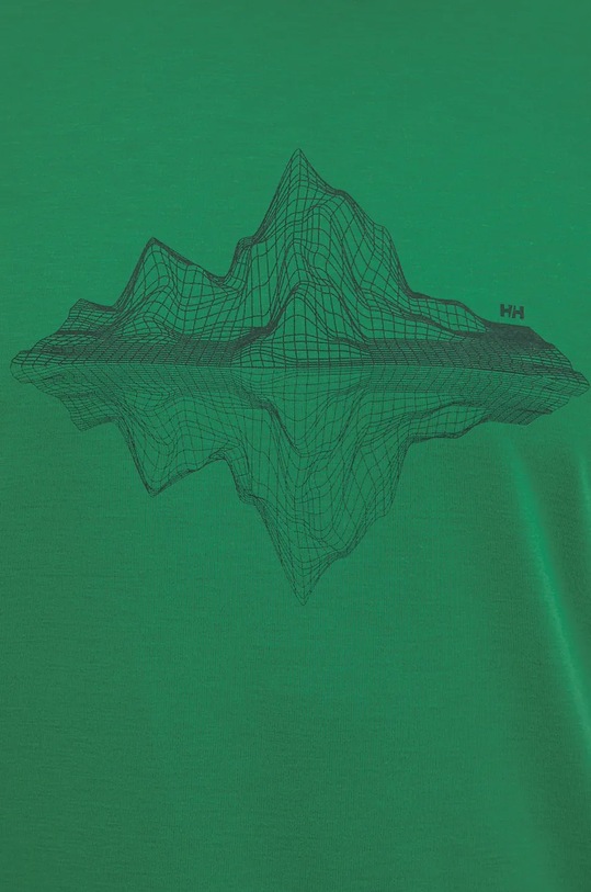 Helly Hansen tricou 63082 verde