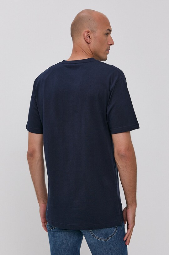 Odzież DC t-shirt bawełniany ADYZT04990 granatowy