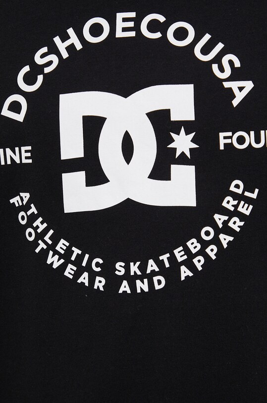 DC t-shirt bawełniany ADYZT04990 czarny