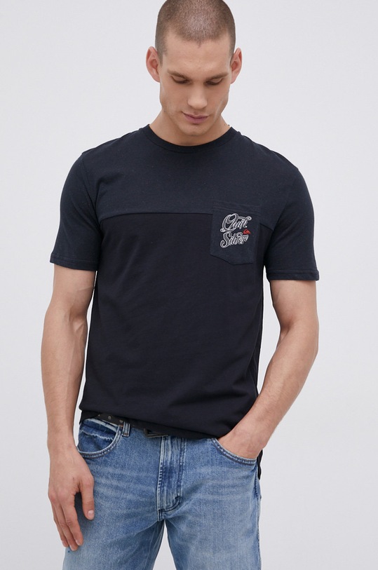 Quiksilver T-shirt regular czarny EQYKT04157