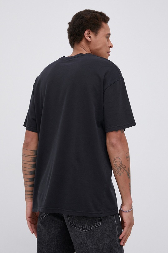 Oblečenie Bavlnené tričko Quiksilver EQYZT06560 čierna