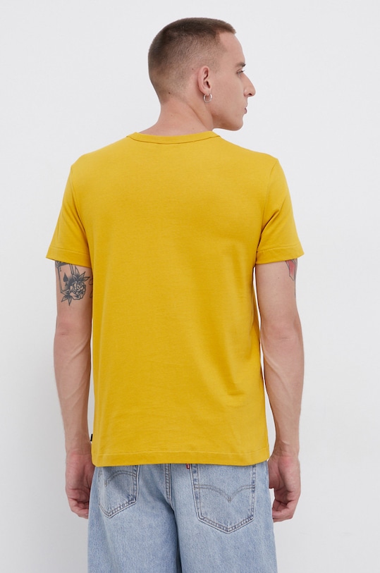 Odzież Quiksilver T-shirt bawełniany EQYKT04092 żółty
