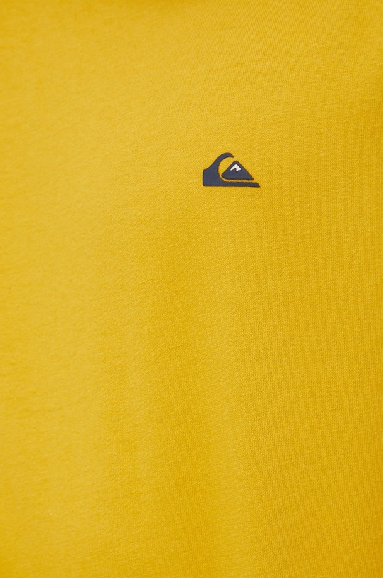 Quiksilver T-shirt bawełniany EQYKT04092 żółty