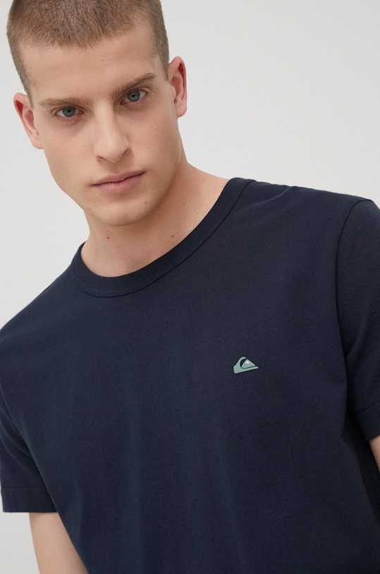 Quiksilver T-shirt bawełniany granatowy EQYKT04092