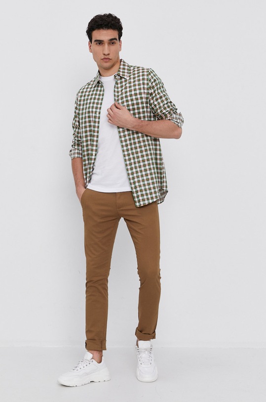 Karl Lagerfeld T-shirt bawełniany (2-pack) 215M2199 215M2199 biały AA00