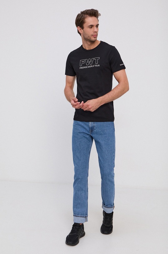 Хлопковая футболка Peak Performance G76862 чёрный AW21