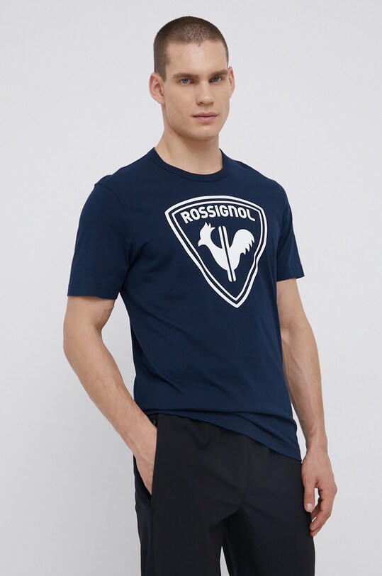 Rossignol Tricou din bumbac bleumarin RLKMY04