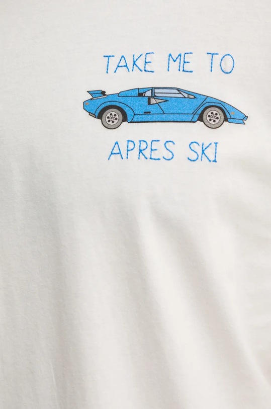 MC2 Saint Barth t-shirt bawełniany ARN0001 beżowy