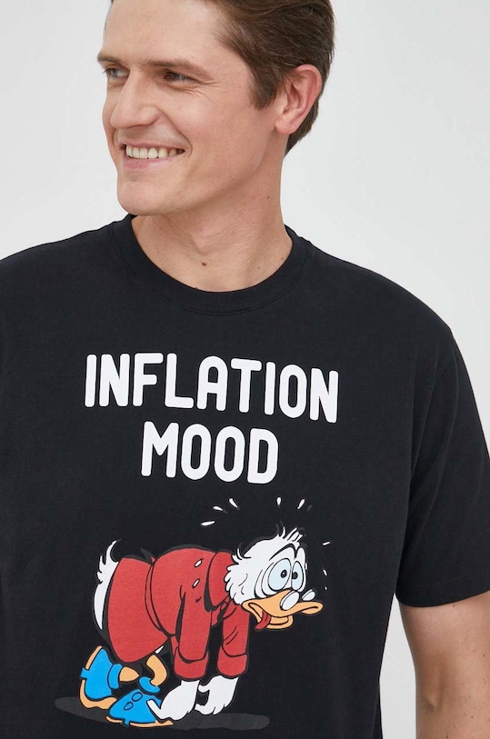 MC2 Saint Barth t-shirt bawełniany czarny ARN0001