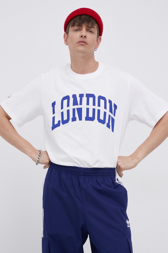 Bavlněné tričko Superdry M1011226A.01C bílá AW21