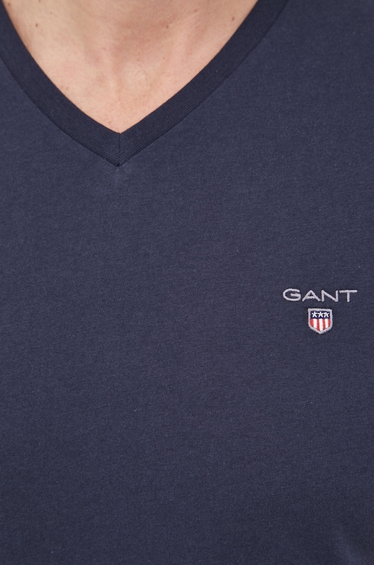 Gant T-shirt bawełniany 234104 234104 granatowy