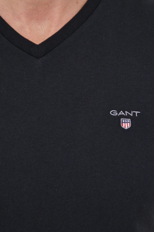 Gant T-shirt bawełniany 234104 234104 czarny