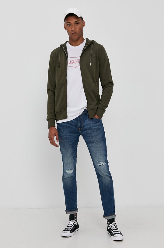 Levi's T-shirt bawełniany A2823.0006 biały AW21