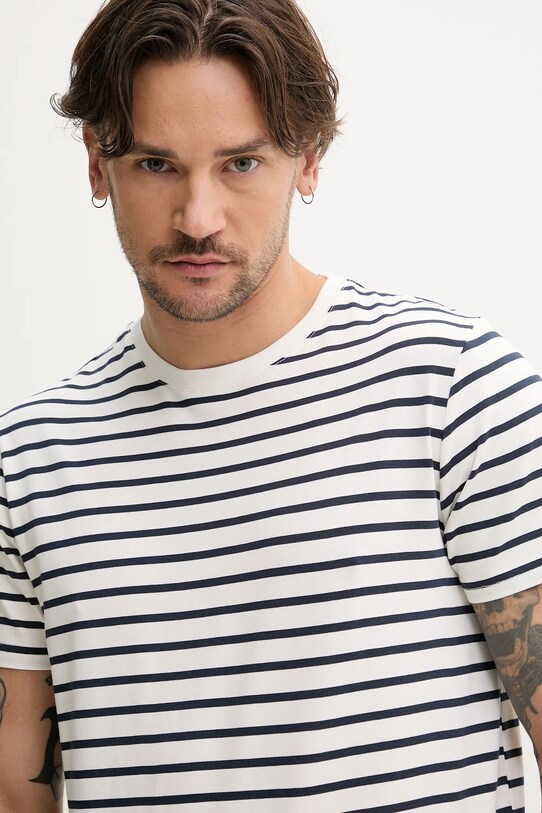 Resteröds t-shirt granatowy 27041.2