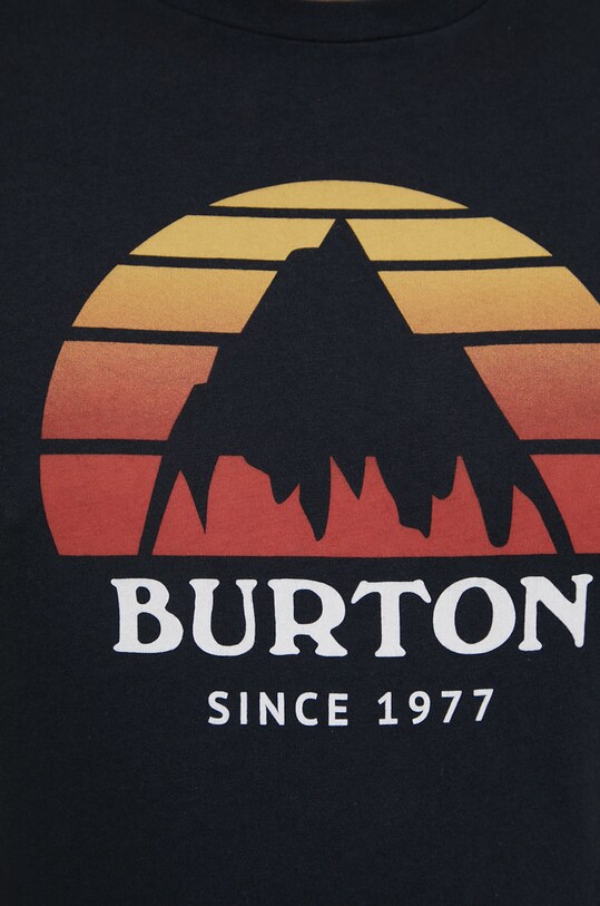Burton T-shirt bawełniany 20378102001 czarny