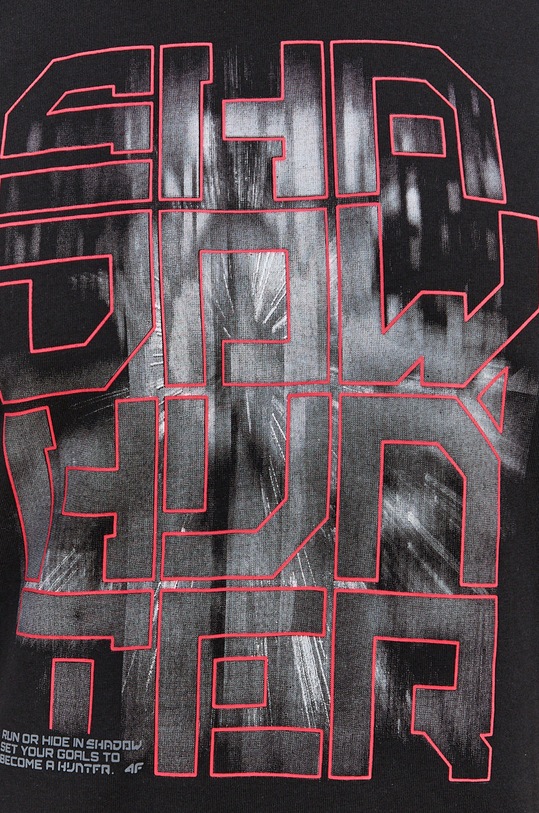 Tričko 4F D4L21.TSM207 čierna