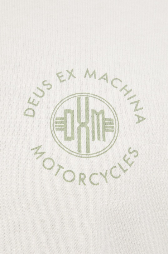 Deus Ex Machina T-shirt bawełniany beżowy DMW2011242