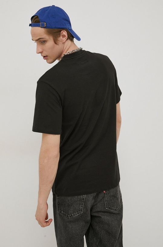 Caterpillar T-shirt bawełniany czarny 2511865.10158