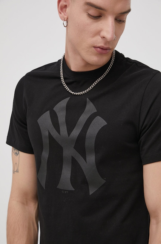 47 brand T-shirt bawełniany MLB New York Yankees BB017TEMIME544089JK