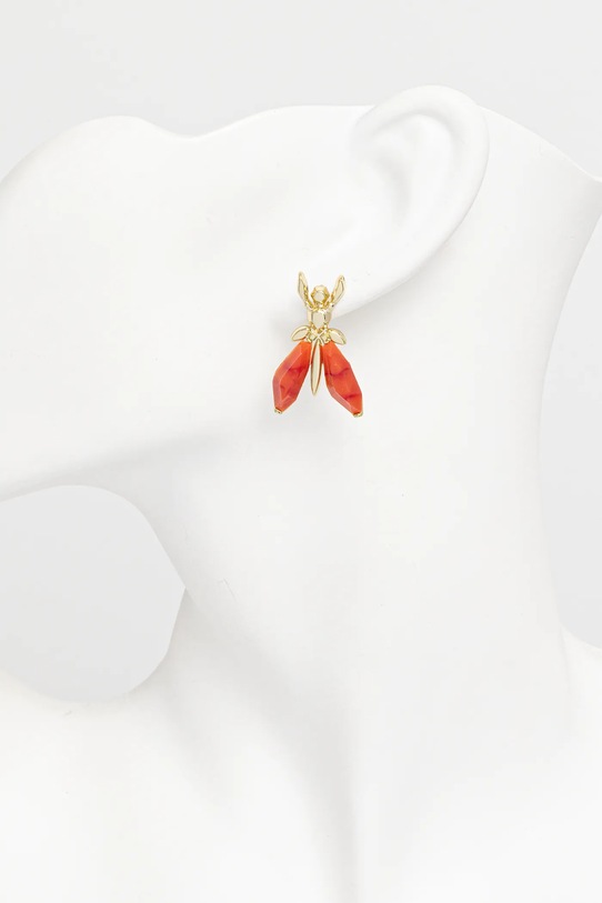 Akcesoria Patrizia Pepe kolczyki CJ9340.M006 pomarańczowy