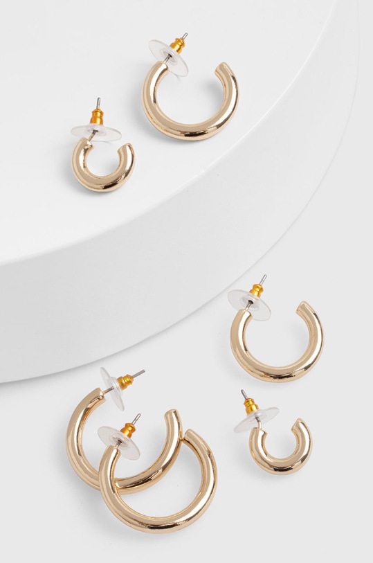 Náušnice Aldo Gavobrentar ( 3-pak) zlatá GAVOBRENTAR.710