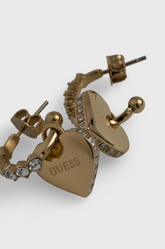 Náušnice Guess JUBE02.234JW zlatá AW22