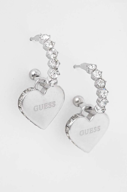 Guess kolczyki JUBE02.234JW srebrny AW22