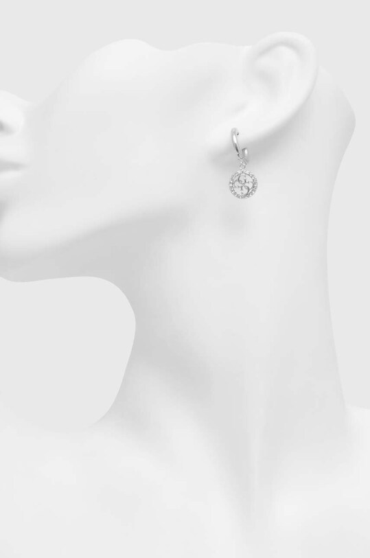 Accesorii Guess cercei JUBE02.135JW argintiu