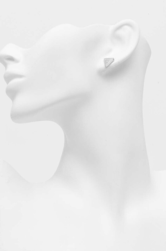 Doplňky Náušnice Guess JUBE02.168JW stříbrná