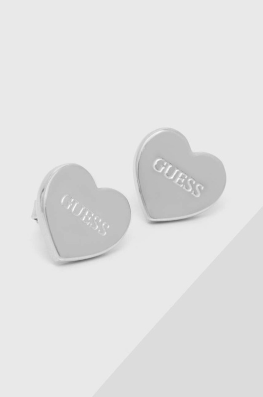 Σκουλαρίκια Guess ασημί JUBE02.171JW