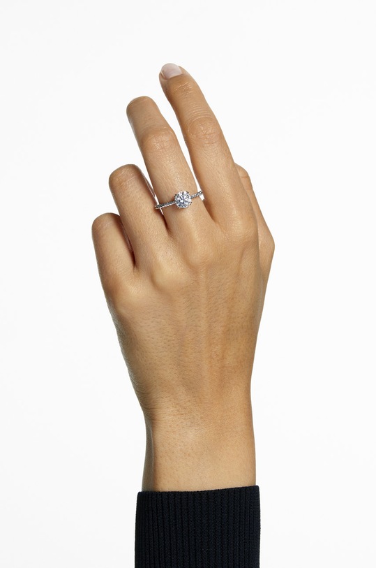 Dodatki Prstan Swarovski 5645252 srebrna