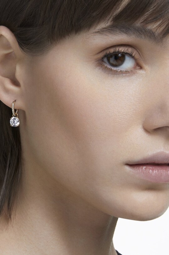 Сережки Swarovski 5638802 золотий AW22