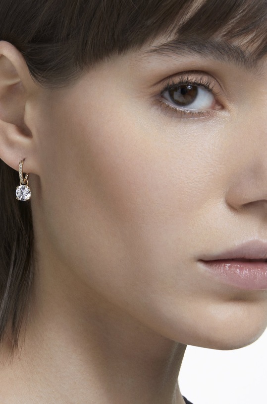Uhani Swarovski 5638802 zlata AW22