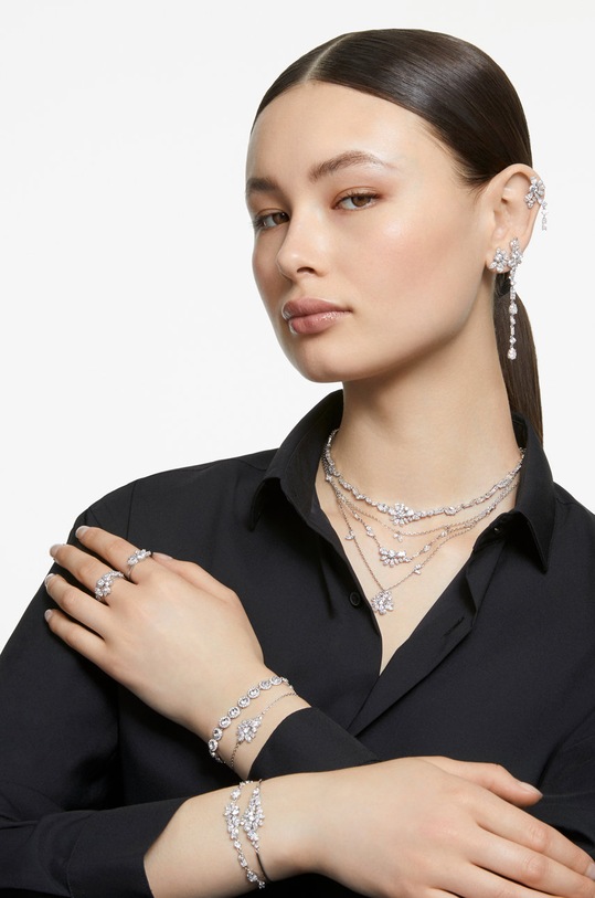 Náhrdelník Swarovski 5644658 stříbrná