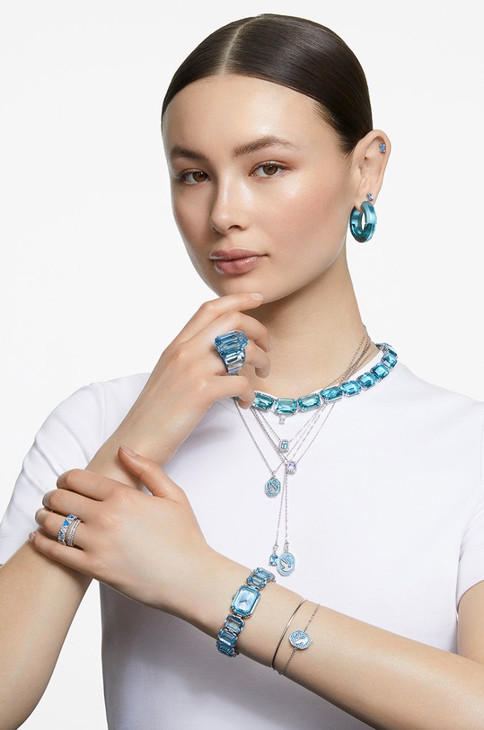 Swarovski naszyjnik 5640557 niebieski