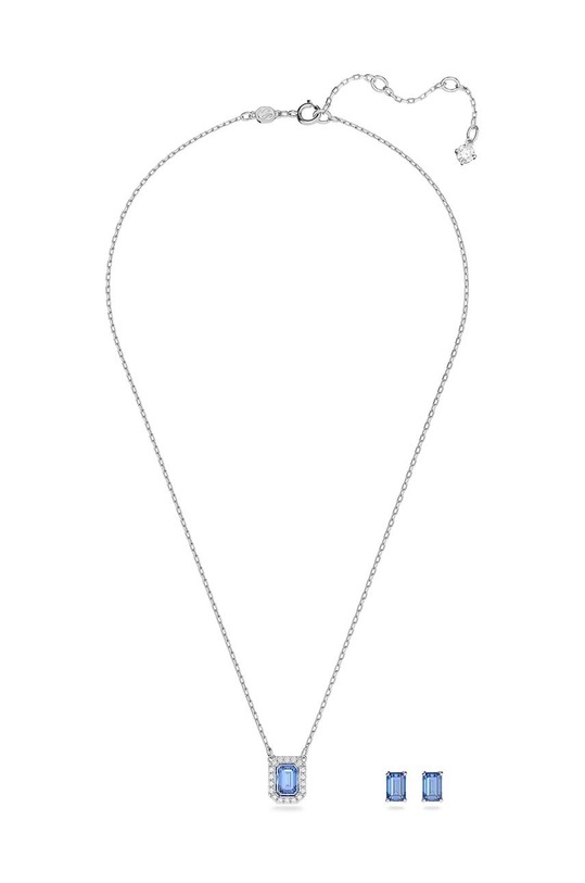 Náušnice a náhrdelník Swarovski 5641171 modrá AW22