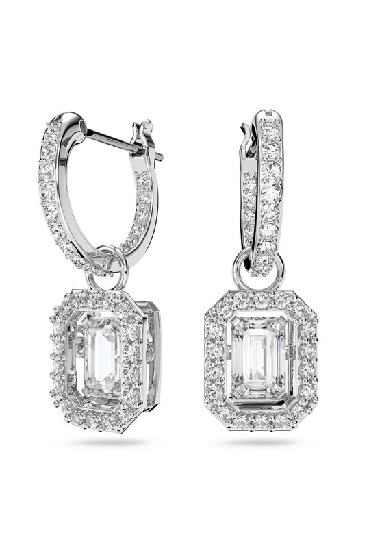 Swarovski cercei argintiu 5638495