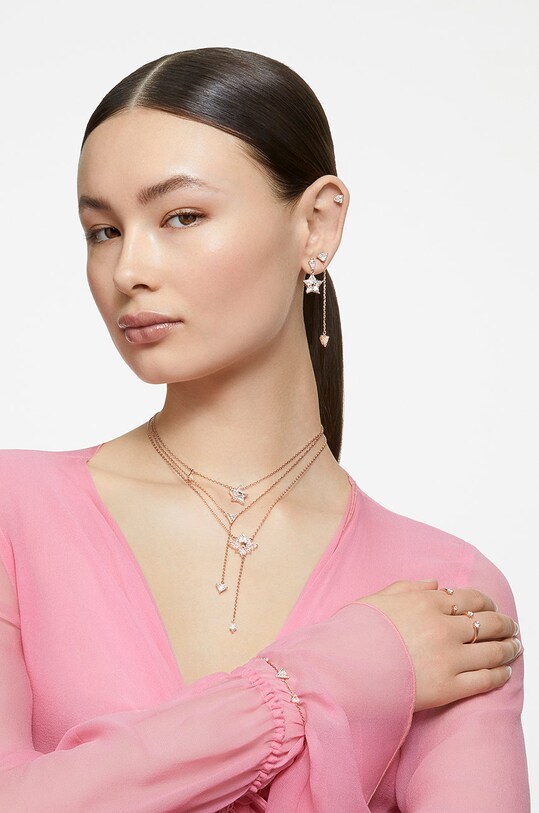 Swarovski naszyjnik 5642984 złoty