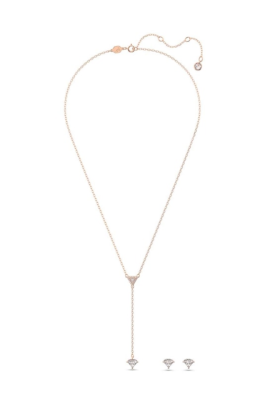 Swarovski naszyjnik i kolczyki 5643730 srebrny AW22