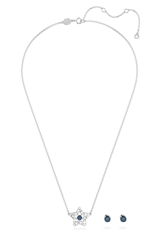 Колье и серьги Swarovski кристалл Swarovski серебрянный 5646762