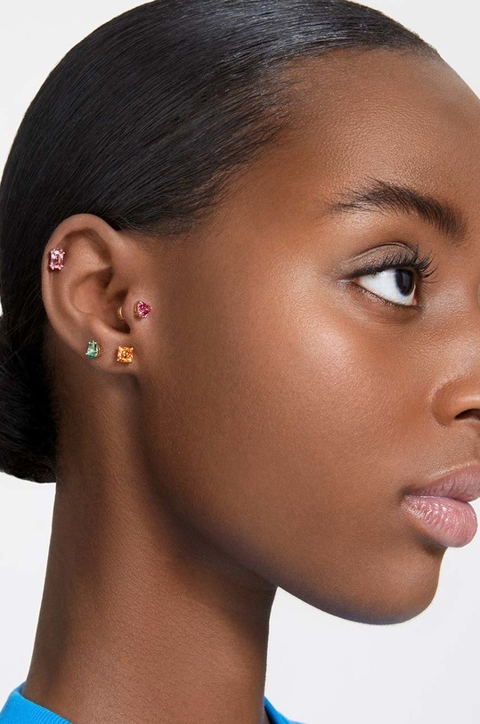 Náušnice Swarovski 5639136 růžová