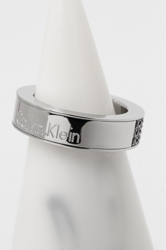 Calvin Klein pierścionek KJ06BR0402 srebrny AW22